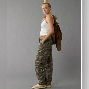 AE Stretch Barrel Cargo Pants Camouflage/Camo size 8R